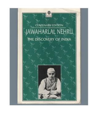 the discovery of india by jawaharlal nehru