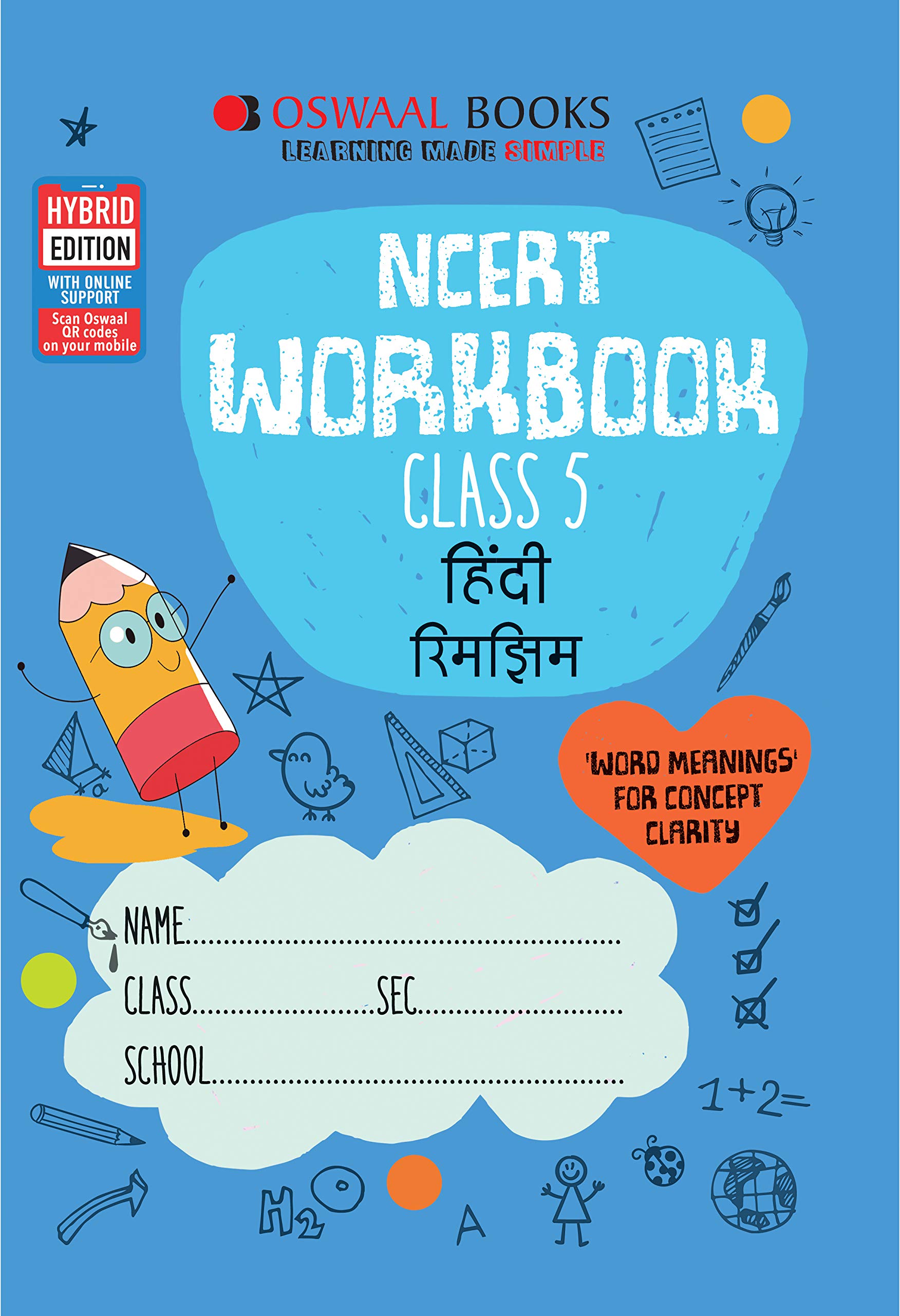  PDF Oswaal NCERT Workbook Class 5 Hindi Rimjhim Book EBookmela